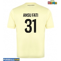 AS Monaco Ansu Fati #31 3rd trikot 2025-26 Kurzarm